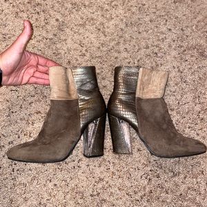 Heeled booties